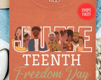 Juneteenth Freedom Day Shirt Black History African American Pride Equality Unity Heritage Celebration Gift Retro Style Graphic Comfort Color