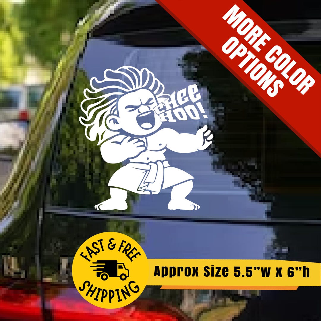 Chee Hoo Hawaii Decal Hawaiian Slang Sticker Aloha Island Style Vinyl ...