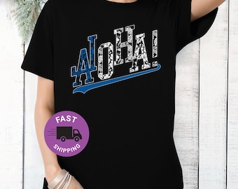 Camiseta floral de béisbol Aloha, camiseta hawaiana con flores, camiseta tropical de béisbol, camiseta con estampado floral de Island Sports