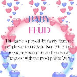 Gender Reveal Games