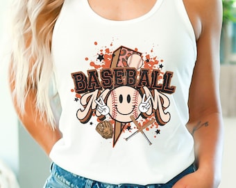 Baseball Mom Tank, Baseball Tank, Baseball Tank Top, Baseball Mom Tank Top, Baseball Tanks For Women, Mom Baseball Tanks, Baseball Shirt