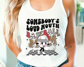 Baseball Mom Tank, Baseball Tank, Baseball Tank Top, Baseball Mom Tank Top, Baseball Tanks For Women, Mom Baseball Tanks, Baseball Shirt