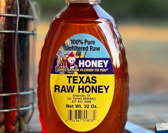 32 Oz. Texas Raw Honey