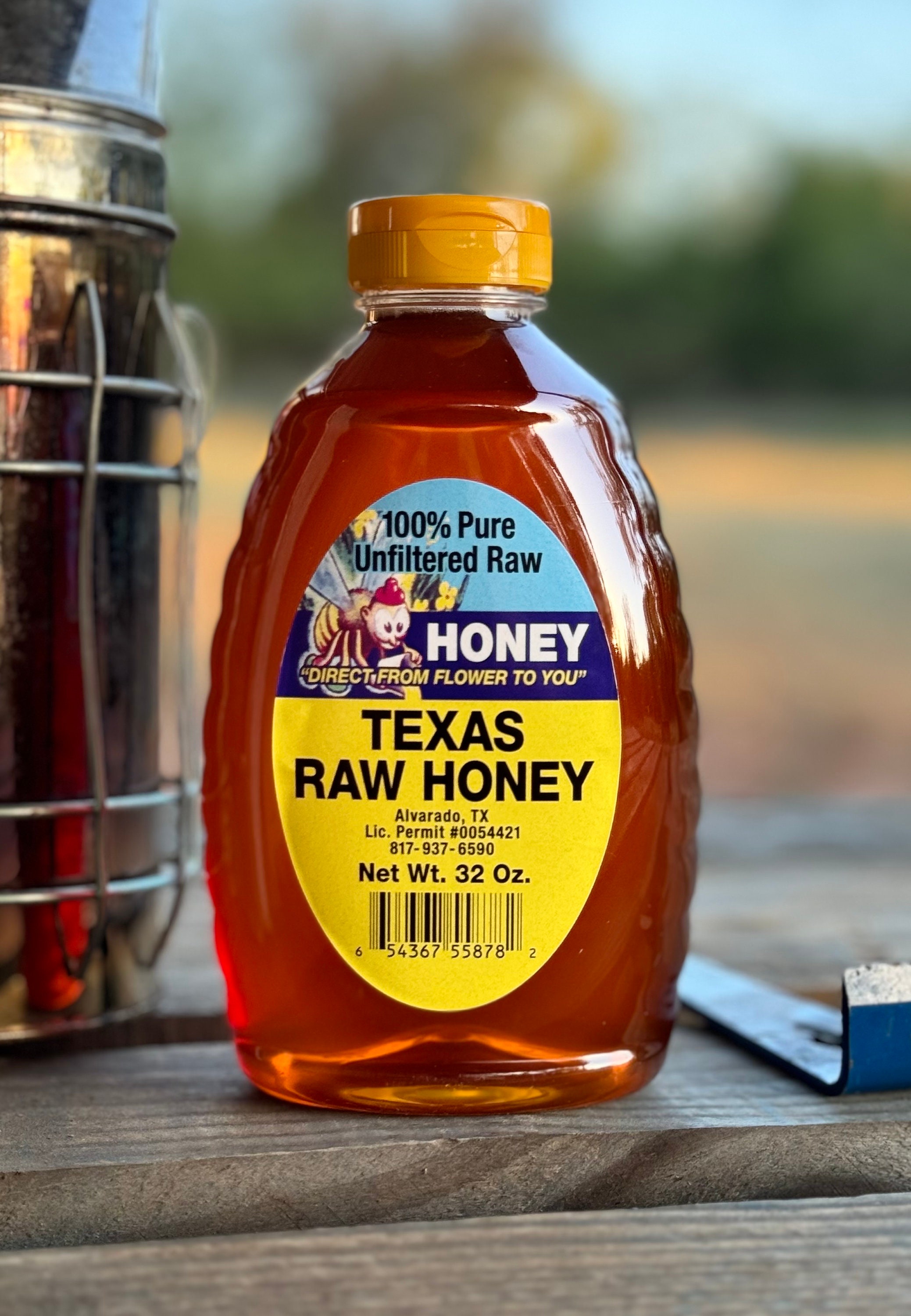 32 Oz. Texas Raw Honey