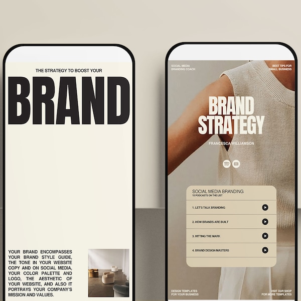 Instagram Stories Coach Canva Template (III) - 60 Unique Story Templates for Your Coaching Business. Build Your Brand with Creative Stories.