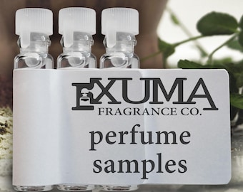 Perfume Samples: Create a Perfume Oil or Spray Sample Set from Exuma Fragrance Co.