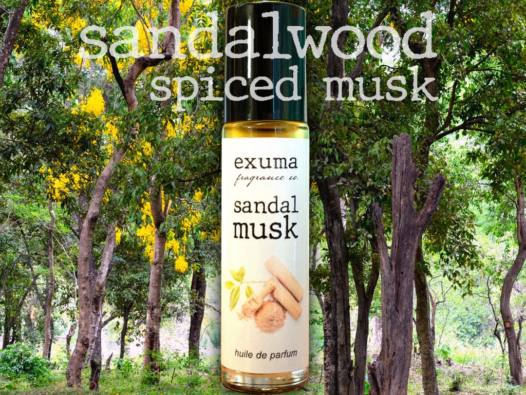 Sandal Musk Cologne Oil Timeless Sandalwood Musk Fragrance Natural Roll