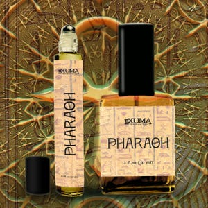 Pharaoh Perfume Oil or Spray: Rose, Frankincense, Myrrh, Patchouli - Ancient Egyptian Musk Fragrance