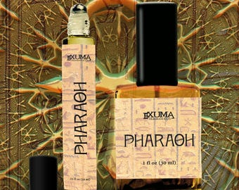 Pharaoh Perfume Oil or Spray: Rose, Frankincense, Myrrh, Patchouli - Ancient Egyptian Musk Fragrance