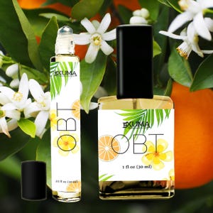 Orange Blossom Trail Perfume: Neroli, Gardenia, Lily of the Valley - Sunny Floral Fragrance