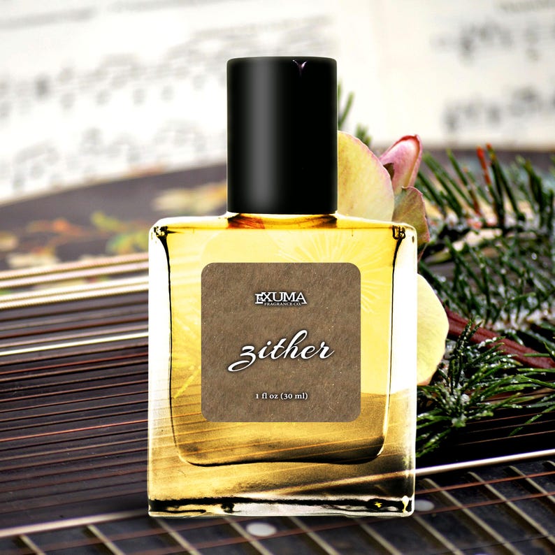 zither perfume oil and spray by exuma fragrance co.