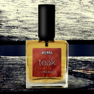 Teak Perfume Oil or Spray: Sandalwood, Pine Resin, Olibanum, Musk - Unisex Woody Scent 50 ml Spray