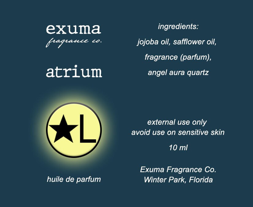 Hotel Lobby Perfume Oil With Angel Aura Quartz Crystals Huile Etsy