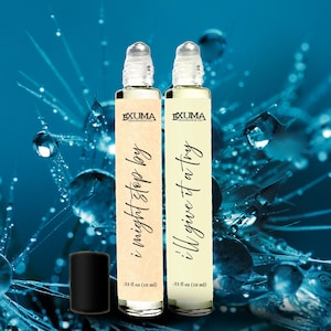 Molecule Fragrance Set: ISO E Super & Ambroxan - Skin Scent Perfumes