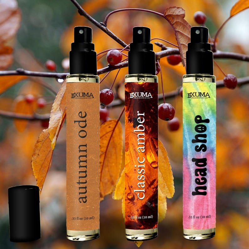 Fall Ambers Perfume Gift Set: 3 Warming Autumn Fragrances image 2