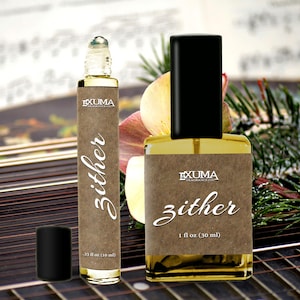 zither perfume oil and spray by exuma fragrance co.