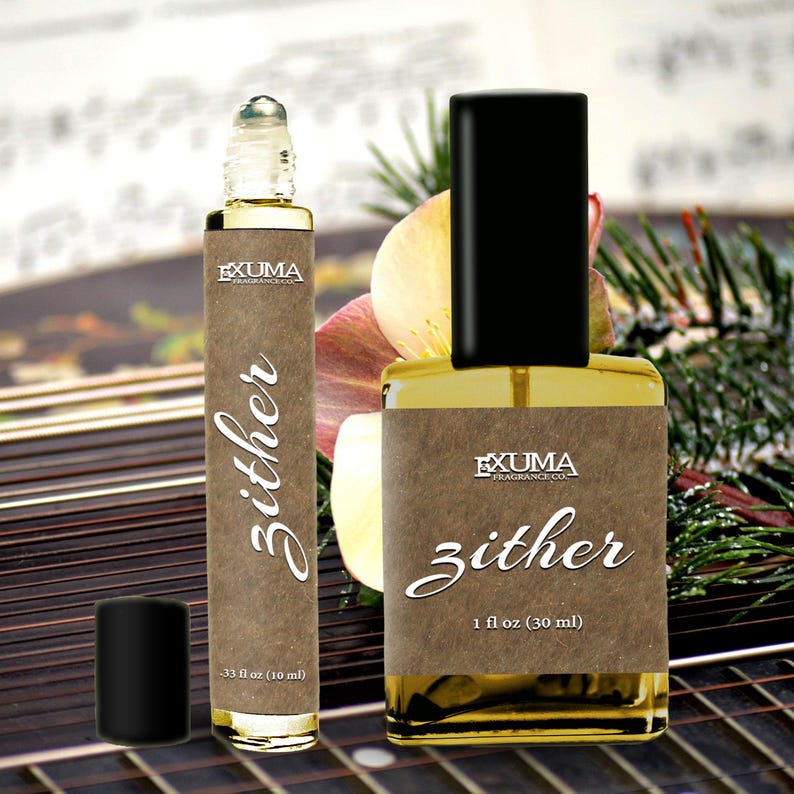 zither perfume oil and spray by exuma fragrance co.
