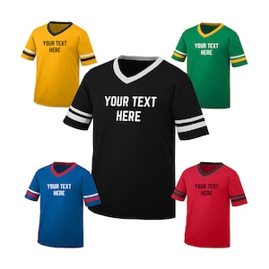 Create Your Own Custom Personalized Jersey T-Shirt