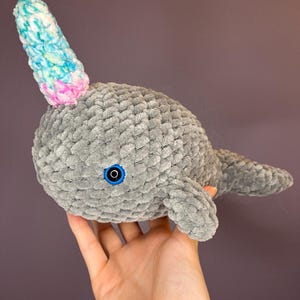 Crochet Narwhal Plushie