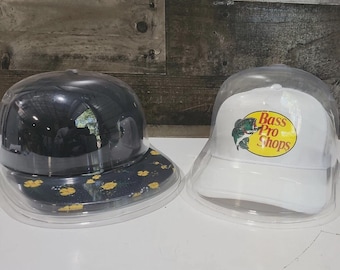 Plastic Hat Protector Display Travel Storage Case Baseball Cap Curve Brim Bill