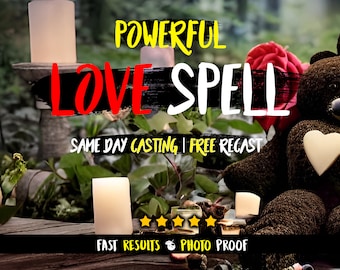 POWERFUL LOVE SPELL | Make Them Love You | Relationship Spell | Love Binding | Same Day