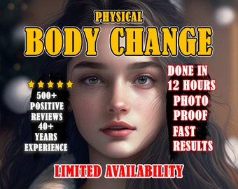 Physical Body Change Spell | Dream Body Spell | Beauty spell | Same Day Casting