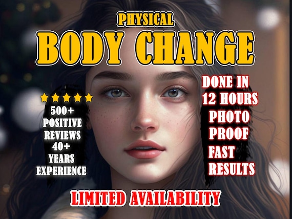 Physical Body Change Spell | Dream Body Spell | Beauty spell | Same Day Casting