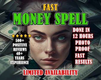 Fast Money Spell | Become Wealthy and Rich | Money Opportunity | Same Day Cast