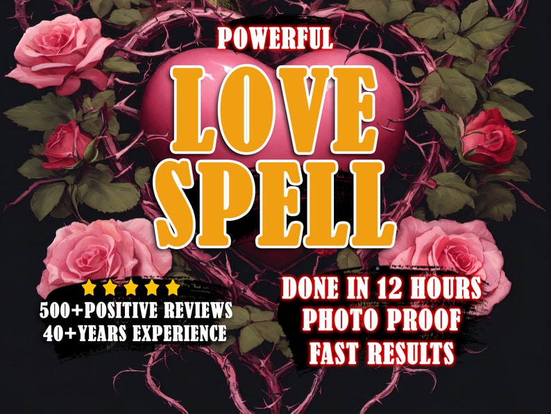 Powerful Love Spell Make Them Love You Relationship Spell Love Binding Same Day Casting image 2