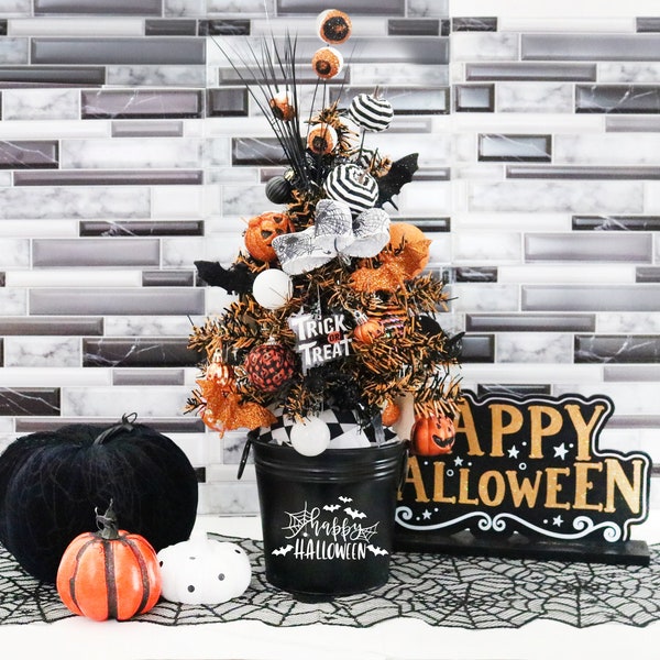 Halloween Mini Tree Etsy