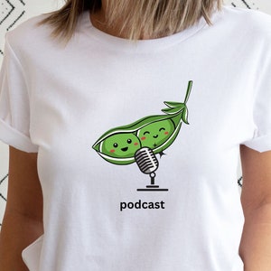 Podcast Pun T-Shirt, Funny Unisex Tee, Unique Gift, Cute T-Shirt, Men's Tee, Women's Tee, Foodie T-Shirt, Food Pun T-Shirt, Humor T-Shirt