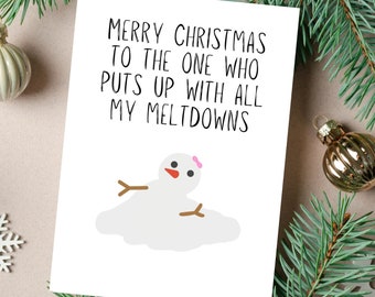 Cartolina Di Natale - Buone Vacanze - Biglietto Di Auguri - Divertente - Regalo Di Natale - Fidanzato - Fidanzata - Marito - Moglie - Sorella - Fratello - George Michael - L'ultimo Natale - Foto 10