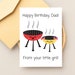 Happy Birthday Card for Dad, Card From Daughter, Printable Birthday ...