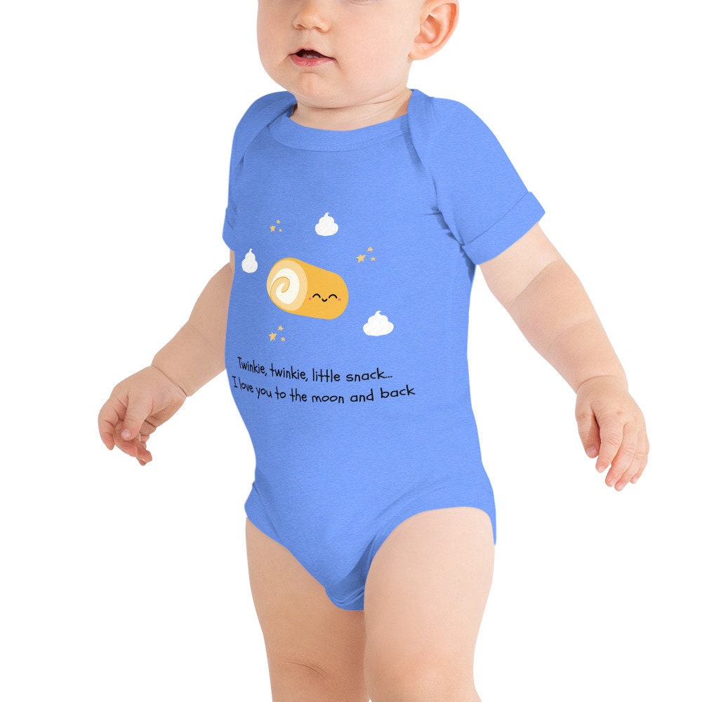 puni♡⭐️BABY創作服 Twinkie Pun Baby Onesie, Food Humor, Nursery Rhyme Bodysuit - Etsy