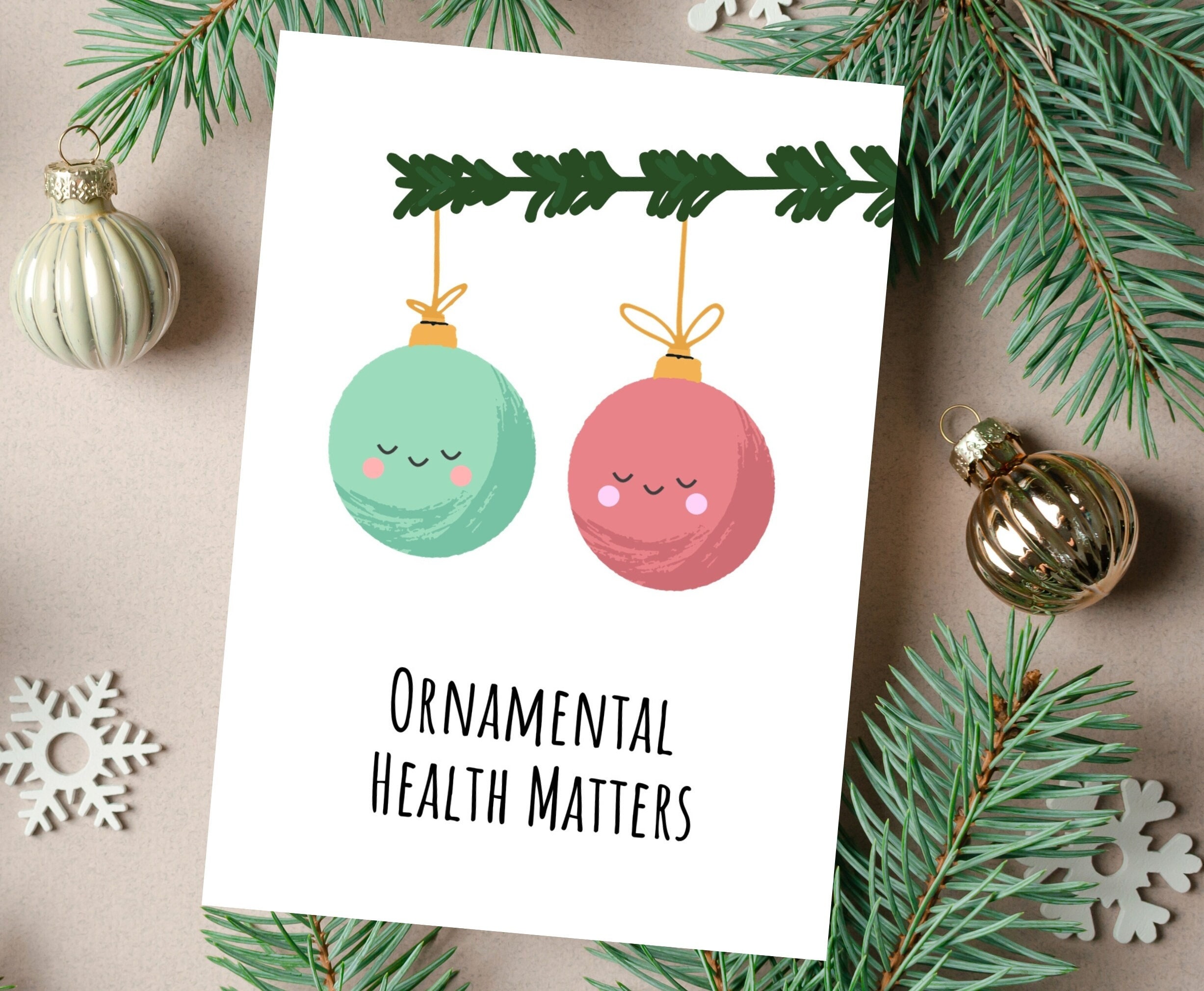 Christmas Carols - Psychology Merry Christmas Note Card With Envelope (4.63 X 6.75 Inch) - Adult Humor Psychotic Lyrics, Happy Holidays Notecard For Adults - Season's Greetings Stationery 1088 - View #11