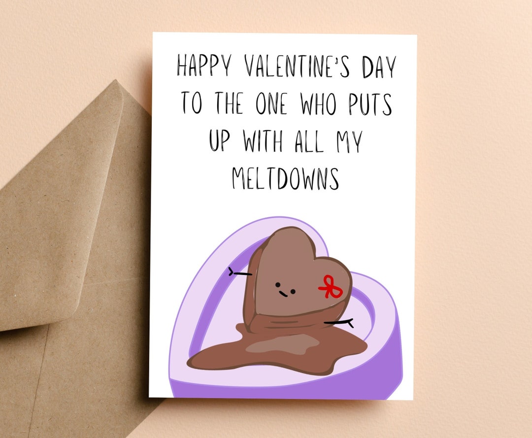 Funny Valentines Day Card for Best Friend or Boyfriend, Galentines Day ...