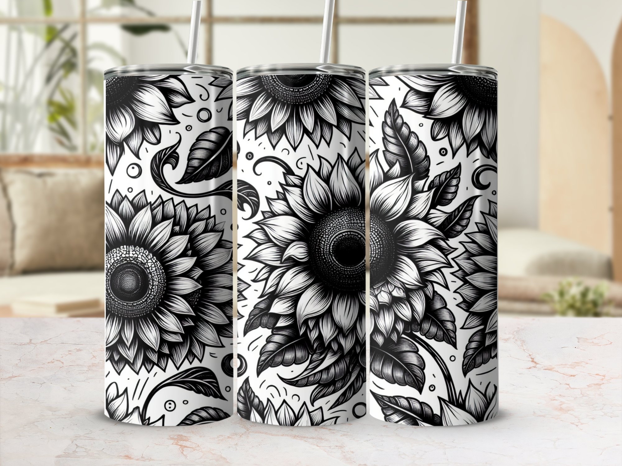 Sunflower　テキスト７冊　手書き資料 HAC 5Dフラワー【レターパッド 横罫線／ホールマークアート