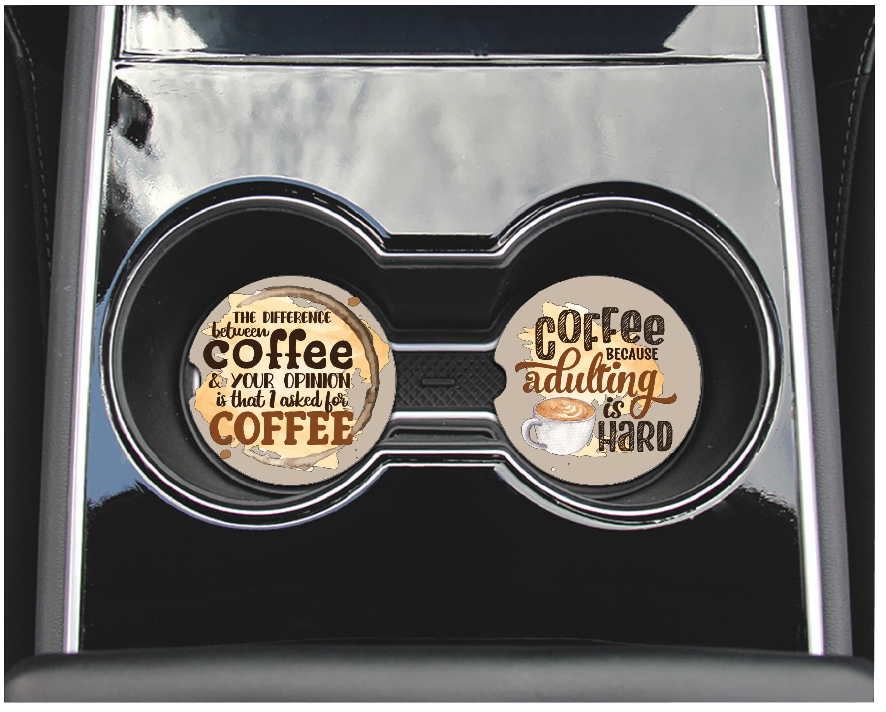 Car Coasters Coffee 1 Etsy