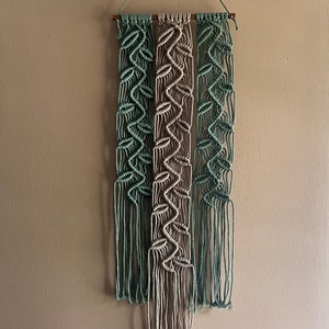 Macrame Wall Hanging  Fringe Mothers Day Gift Boho Chic Living Room Decor Bedroom wall decor bohemian wall hanging leaf vine wall hanging