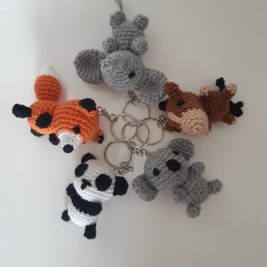 Crochet Animal Keyring