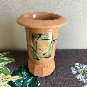 Studio Pottery Faceted Vase
