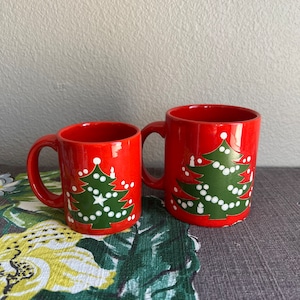Waechtersbach Christmas Tree Mug Vintage