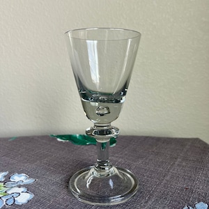 Tangen Wine Glass by Hadeland of Norway Hand Blown 6.5”
