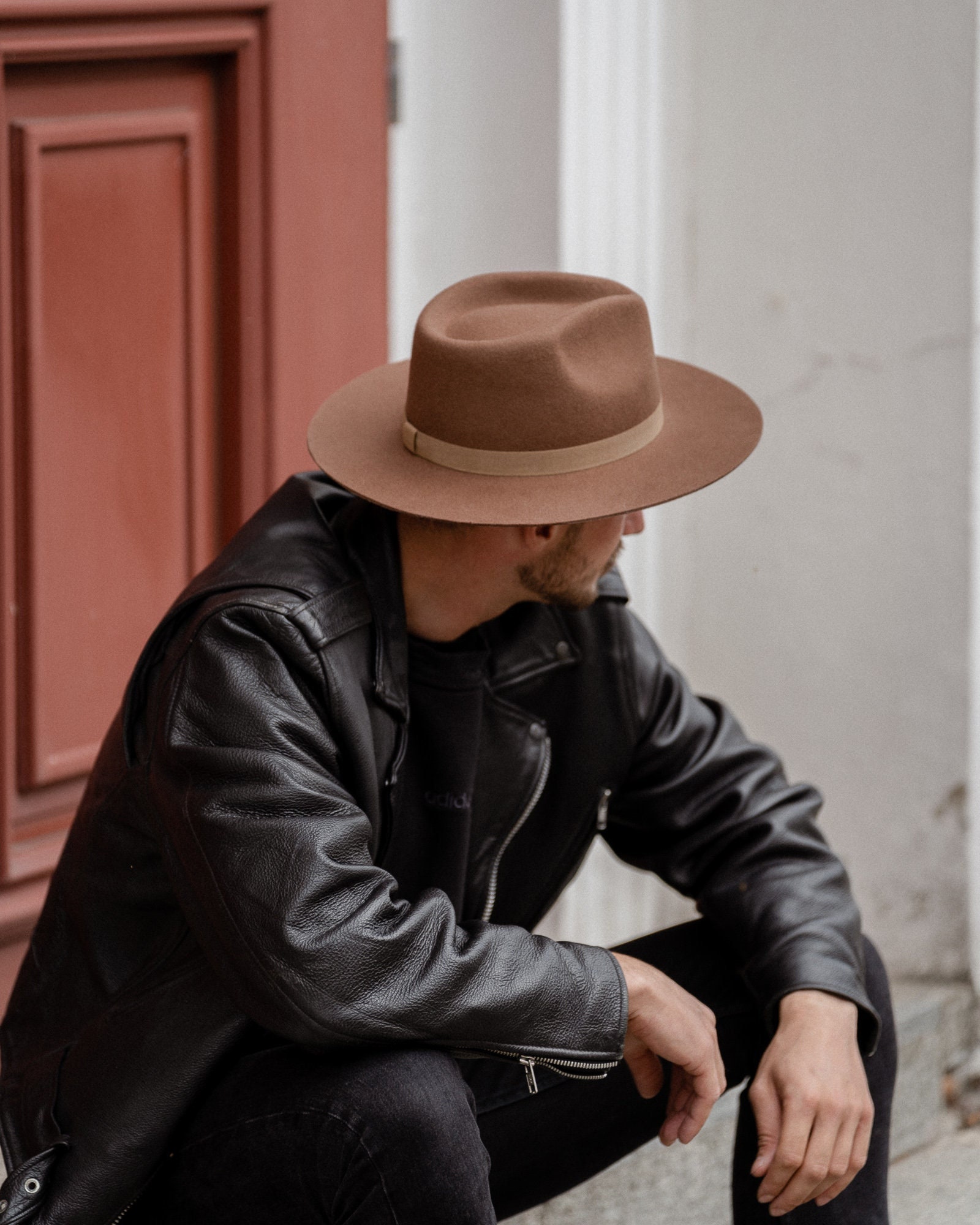Leather Jacket Outfits To Wear With A Fedora Hat Goorin Brothers
