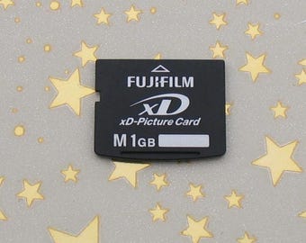 Genuine Vintage 1GB Fujifilm xD Memory Card TYPE M For Fuji FinePix/Olympus Cameras