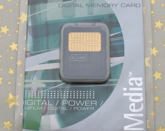 Vintage Rare New 64MB 3.3v SmartMedia Memory Card For Digital Cameras FinePix/Olympus