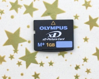 Genuine Vintage 1GB Olympus xD Memory Card TYPE M+ For Fuji FinePix/Olympus Cameras