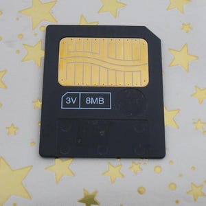 Tarjeta de memoria SmartMedia vintage de 8 MB y 3,3 V para cámaras digitales FinePix/Olympus
