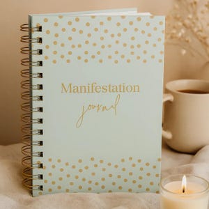369 Manifestation Journal | 90-Day Undated Planner with Habit Tracker, Intention Setting & Alignment Tools