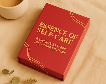 Self-Care Scratch-Off Card Set: 52 Wellness Activities, Mood Boost Gift